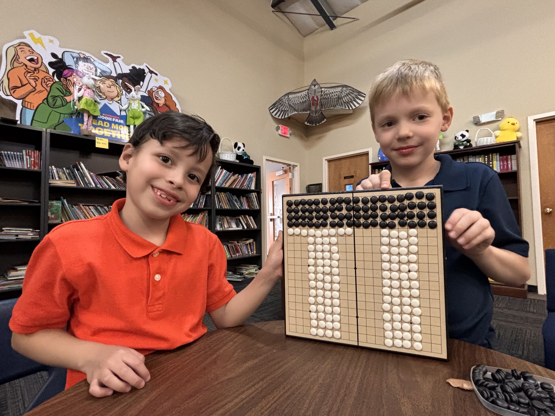 Students learning at East Voyager Academy